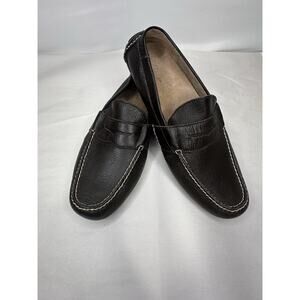 Polo Ralph Lauren Telly II Driving Penny Loafer Mens 11D Brown Leather Slip On